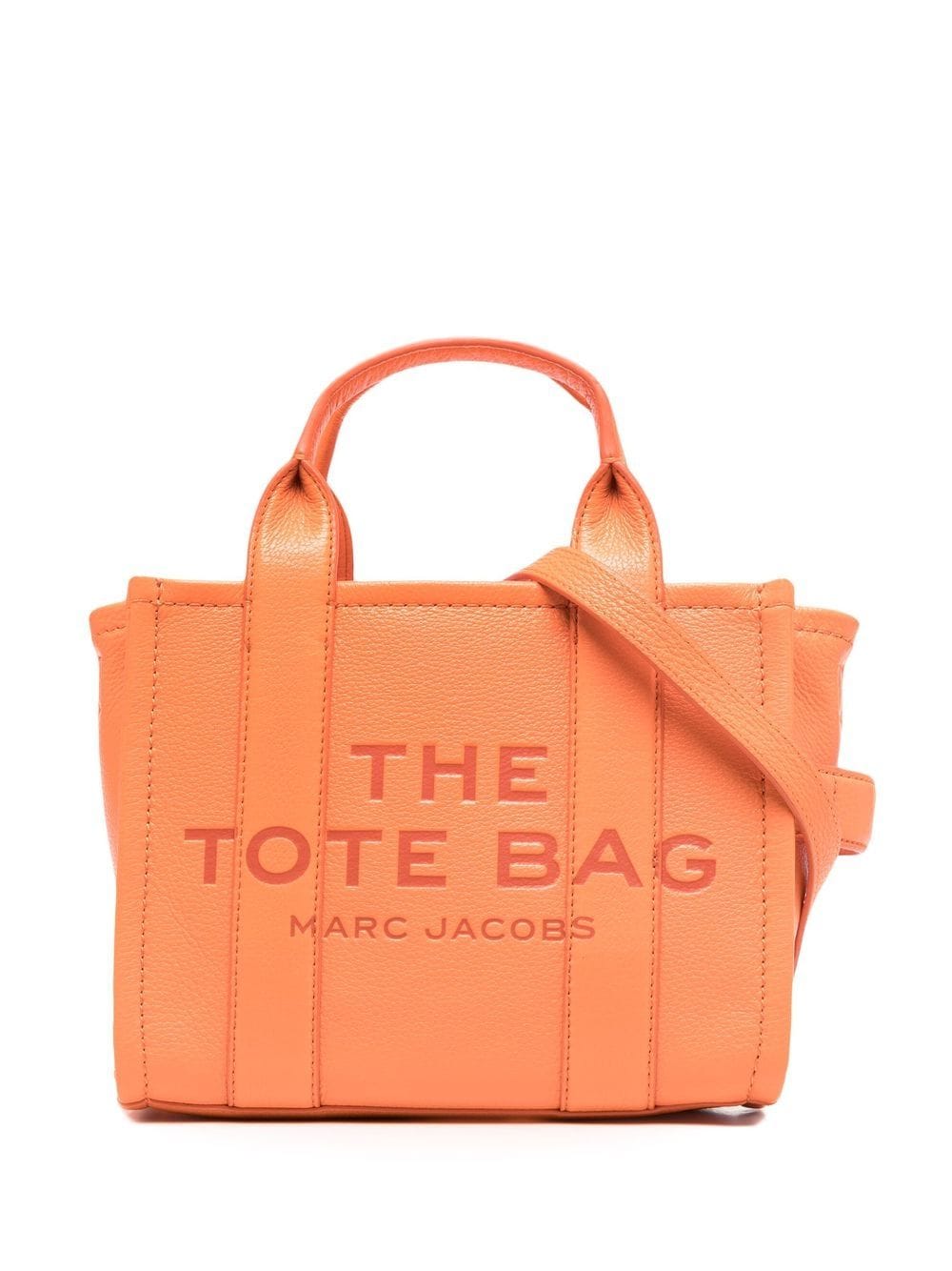 Marc Jacobs small The Leather Tote bag - Orange