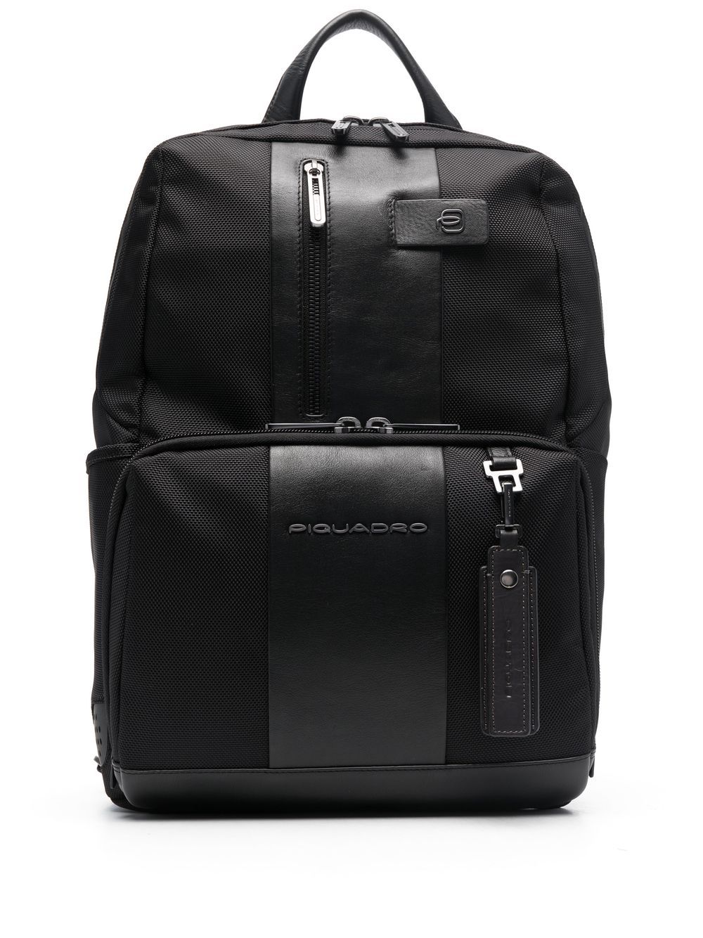 PIQUADRO Brief panelled backpack - Black