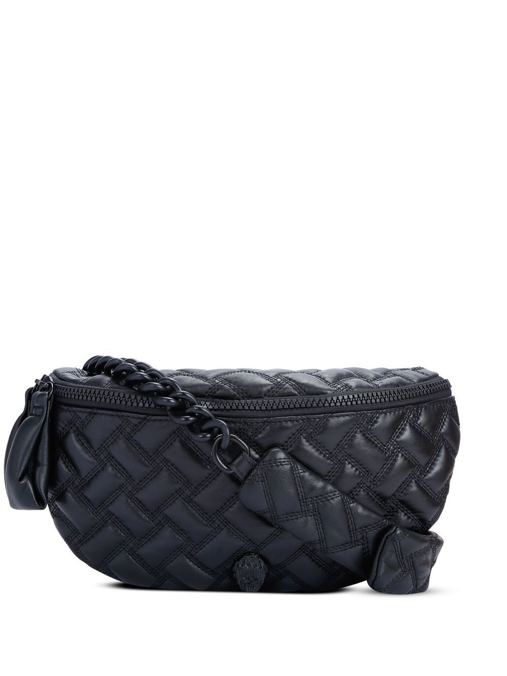 Kurt Geiger London Kensington Drench belt bag - Black