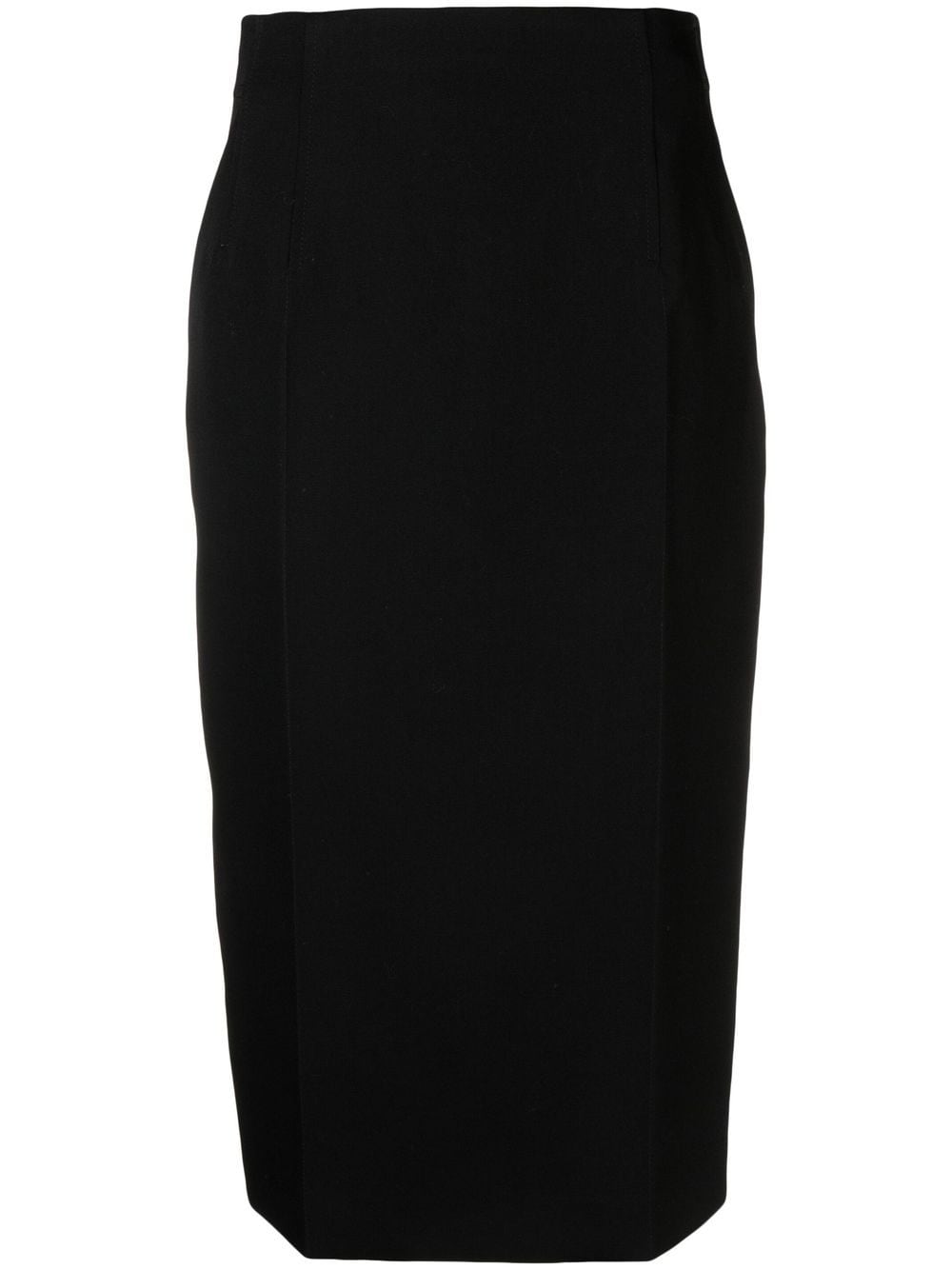 Lanvin wool pencil skirt - Black