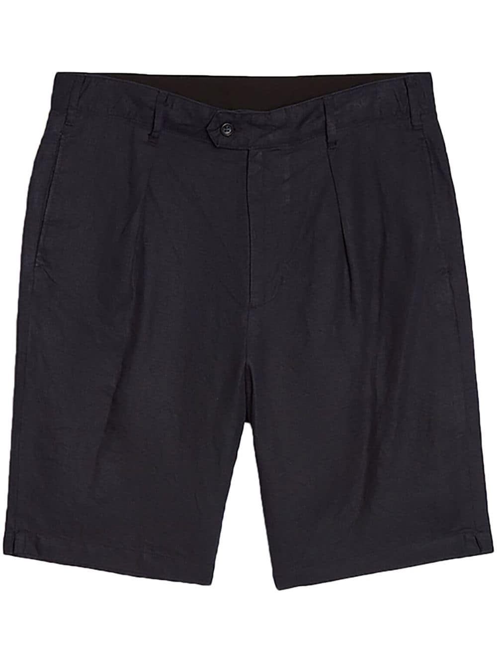 Engineered Garments twill-weave linen shorts - Blue