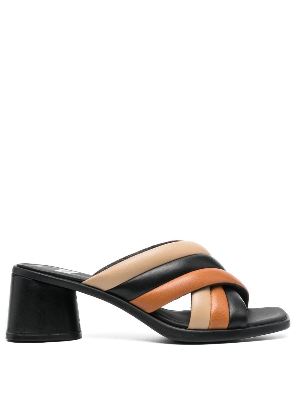 Camper three-tone sandals - Black