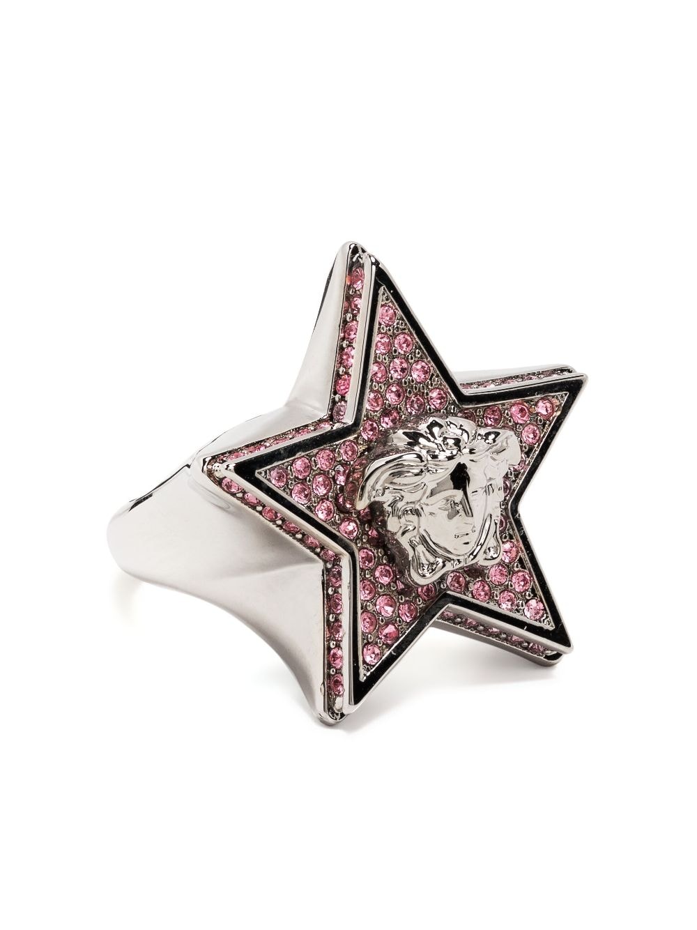 Versace Medusa Head star-shaped ring - Silver