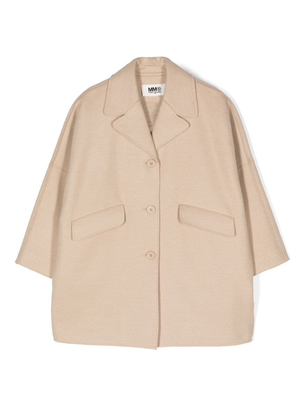 MM6 Maison Margiela Kids single-breasted blazer - Neutrals