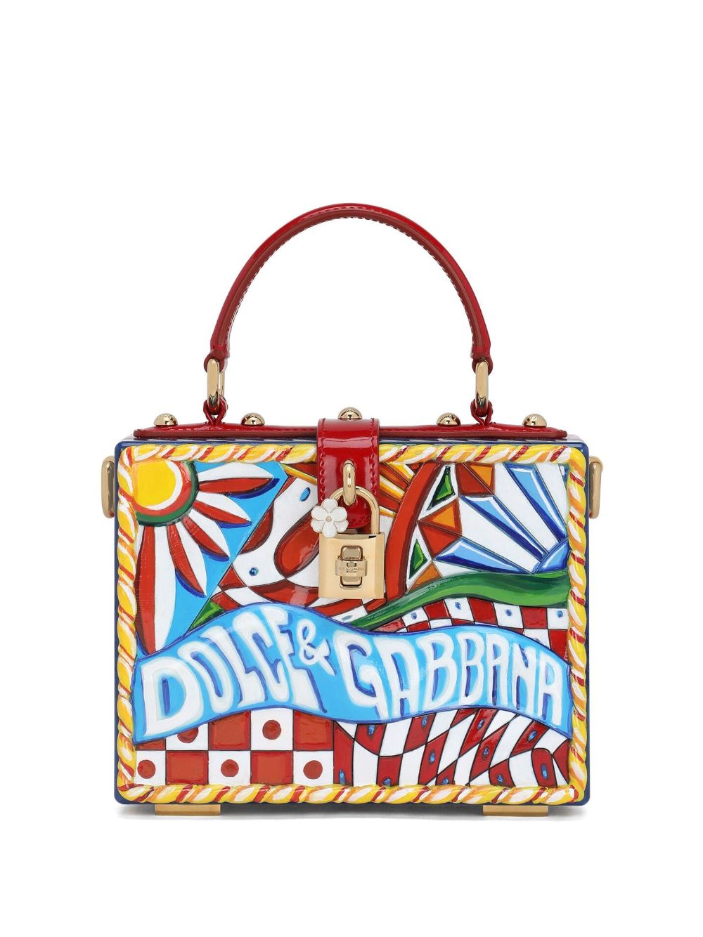 Dolce & Gabbana Dolce Box Carretto-print tote bag - 8I328