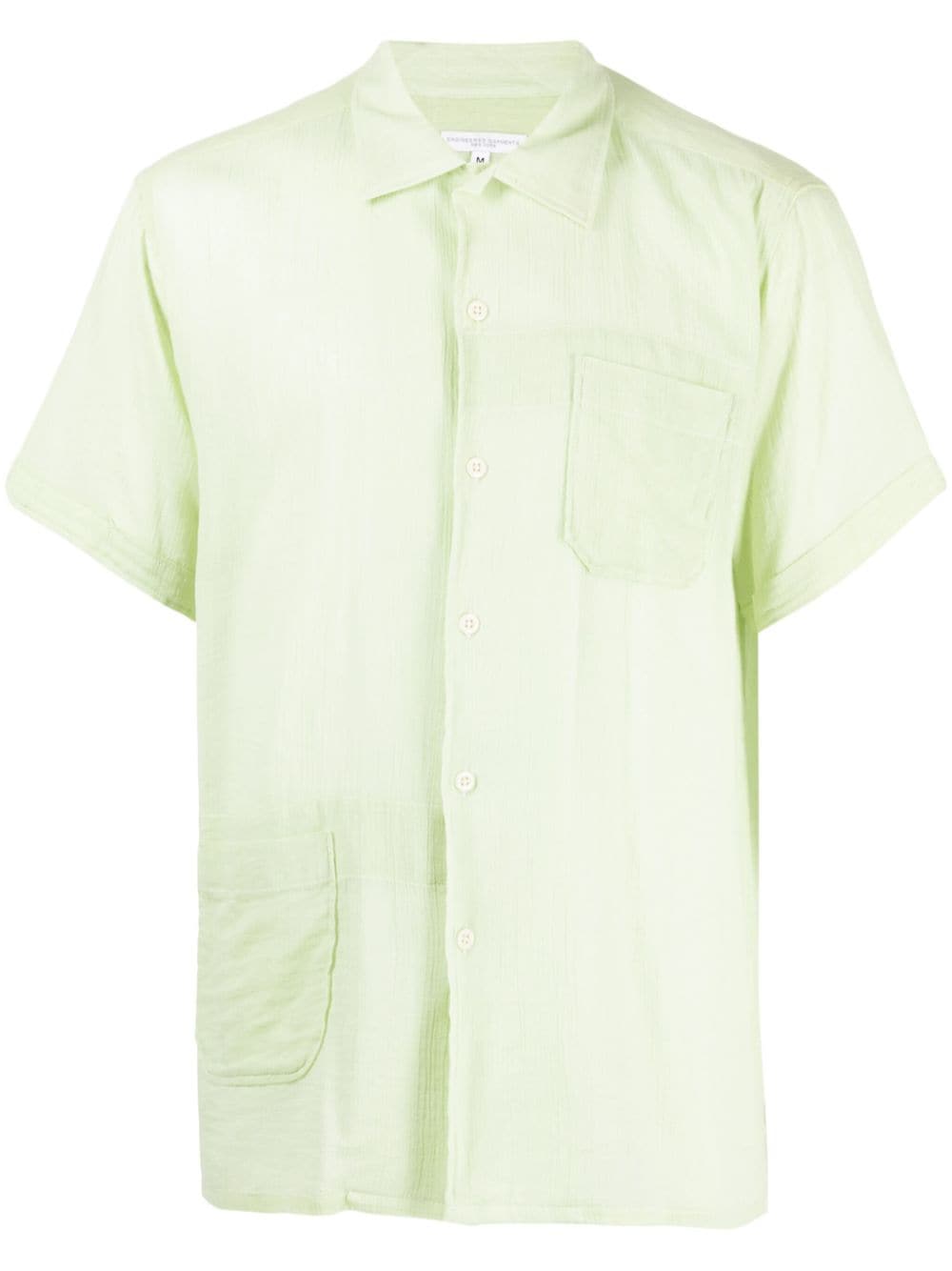 Engineered Garments Camp patch-pocket cotton shirt - Green