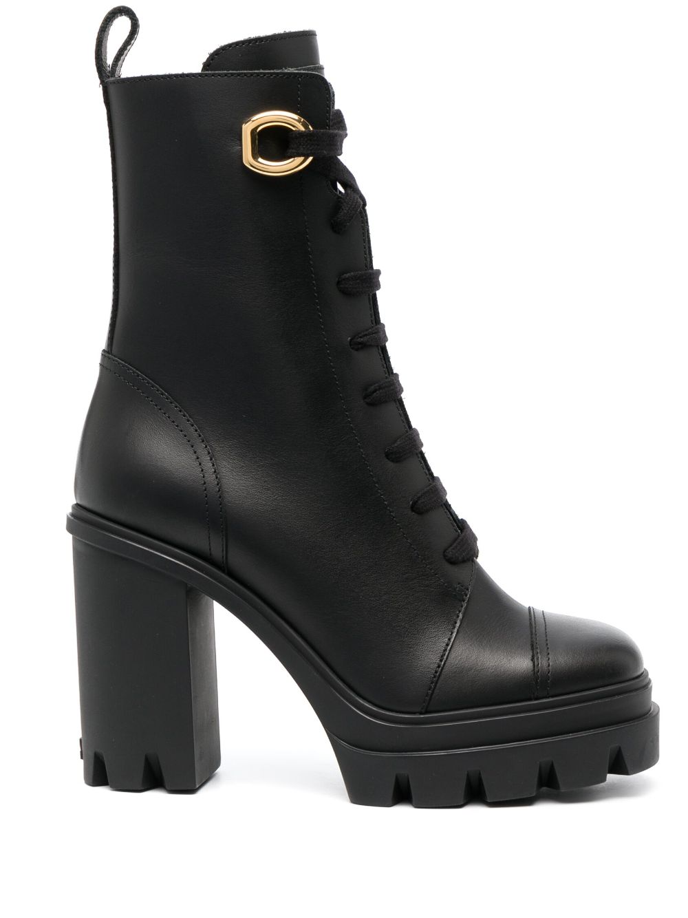 Giuseppe Zanotti Cubalibre leather boots - Black