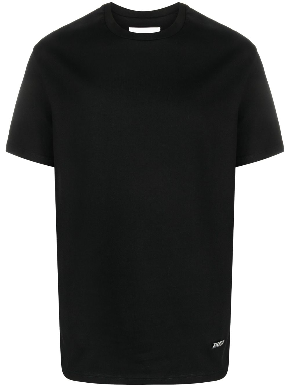 Jil Sander logo-plaque jersey-knit T-shirt - Black