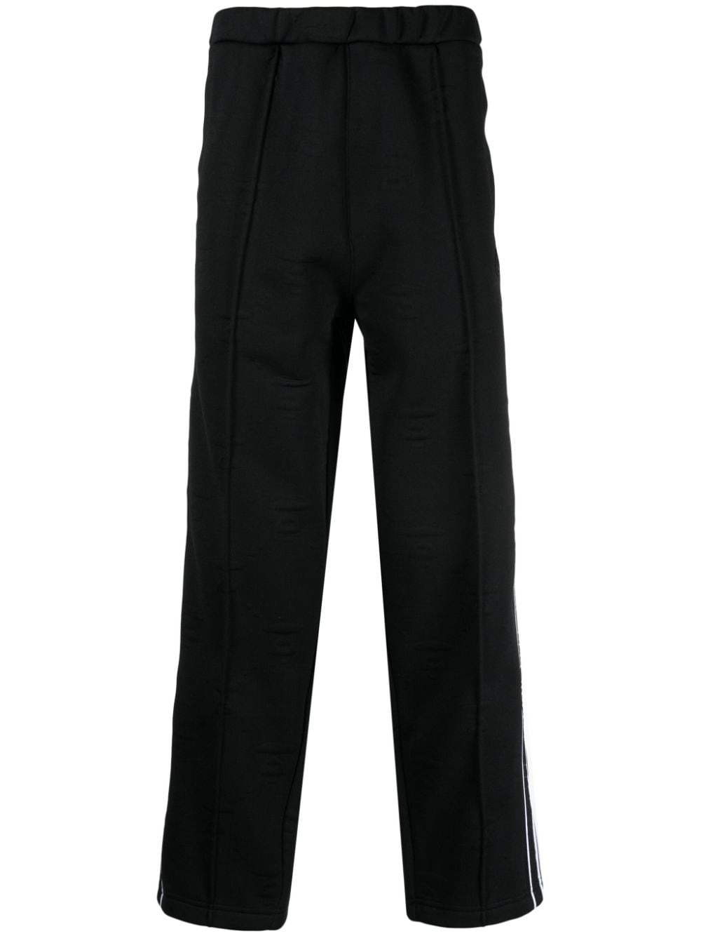 AAPE BY *A BATHING APE® stripe-detail elasticated track pants - Black