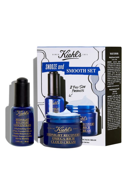 Kiehl's Since 1851 Snooze & Smooth Moisture Set $116 Value