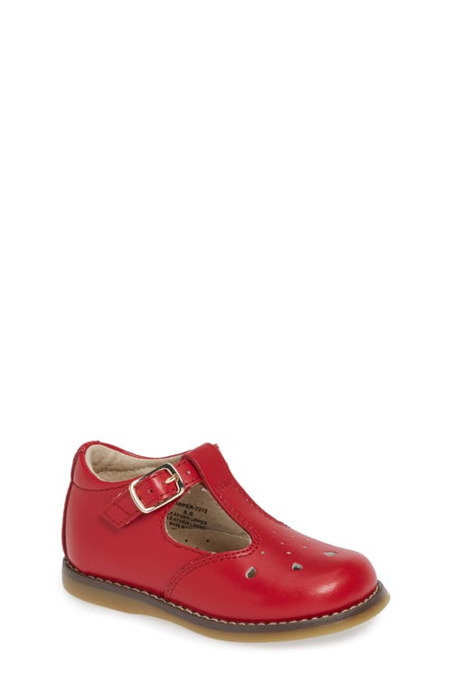Footmates Harper Mary Jane in Apple Red
