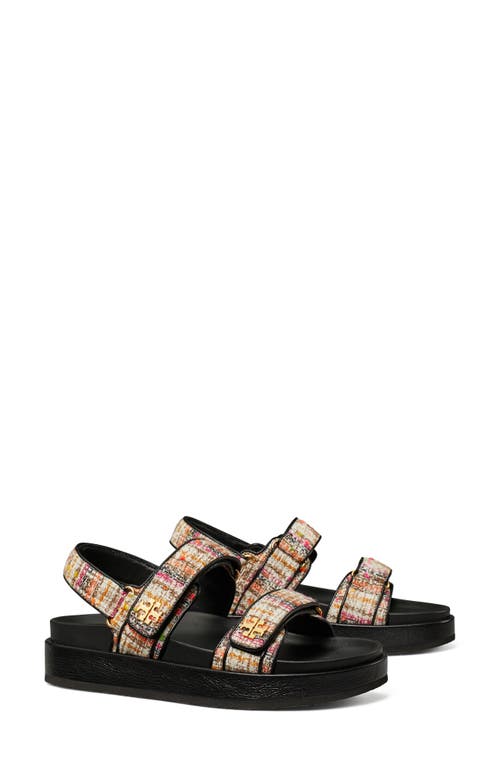 Tory Burch Kira Sport Slingback Sandal in Pink /Perfect Black