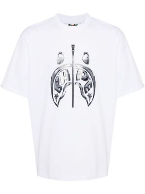 A BATHING APE® Mad Shark cotton T-shirt - White