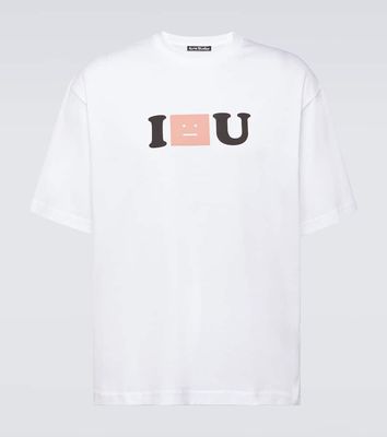 Acne Studios Face cotton-jersey T-shirt