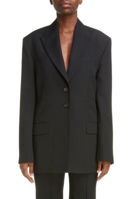 Acne Studios Jarida Single Breasted Blazer in Black
