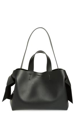 Acne Studios Musubi Leather Tote in Black
