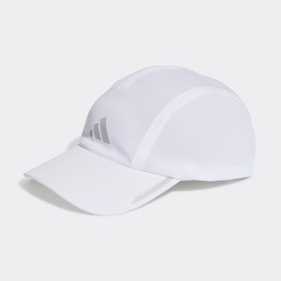 adidas AEROREADY Four-Panel Mesh Running Cap White OSFW
