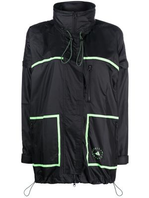 adidas by Stella McCartney TrueNature hooded packable jacket - Black