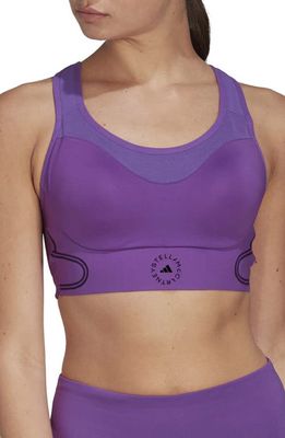 adidas by Stella McCartney TruePace Sports Bra in Active Purple