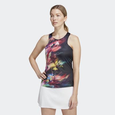 adidas Melbourne Tennis Y-Tank Top Multicolor XS Womens