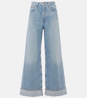 Agolde Dame high-rise wide-leg jeans