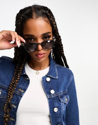 AJ Morgan classic sunglasses in gray tortoiseshell