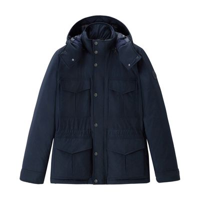 Aleutian Field Jacket in Taslan Nylon with Detachable Hood