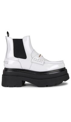 Alexander Wang Carter Platform Boot in White
