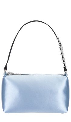 Alexander Wang Heiress Medium Pouch in Blue.