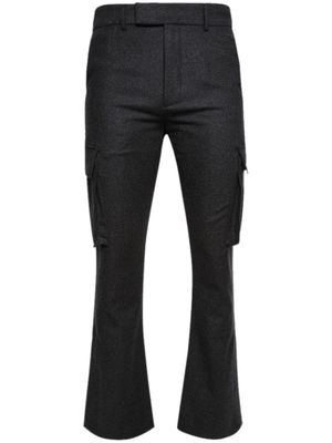 AMIRI tactical cargo flared trousers - Black