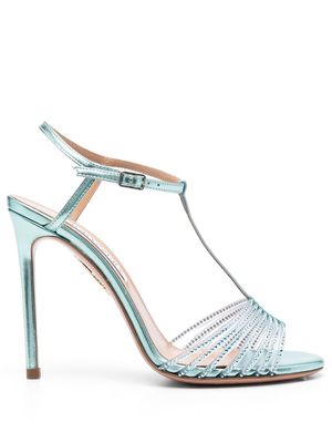 Aquazzura Amore Mio 115mm sandals - Blue