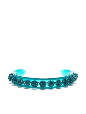 Aquazzura Disco Darling gemstones bracelet - Blue