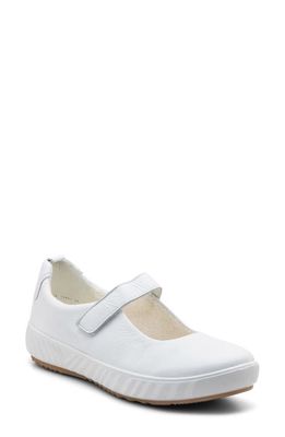 ara Alexandria Mary Jane Sneaker in White Calf