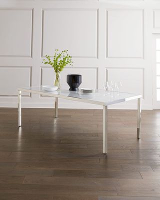 Arcadia Stainless Steel Dining Table