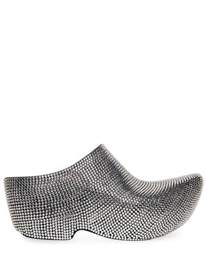 Balenciaga Technoclog platform mules - Silver