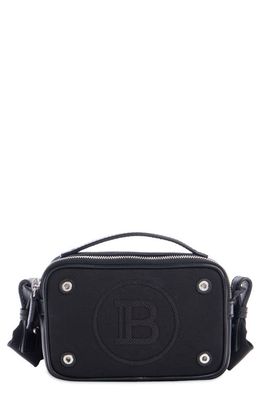 Balmain Mini Varsity Reporter Bag in Black