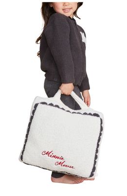barefoot dreams CozyChic Disney Minnie Mouse Pillow in Cream Multi