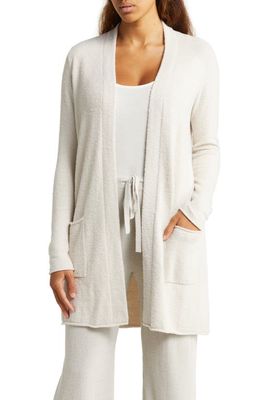 barefoot dreams CozyChic Lite Long Cardigan in Almond