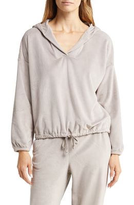 barefoot dreams LuxeChic Hoodie in Beach Rock