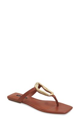 bcbg Kima Flip Flop in Cognac