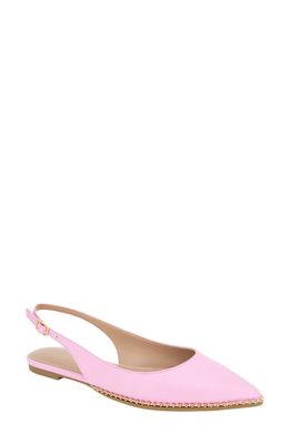 bcbg Valerie Slingback Pointed Toe Flat in Peony