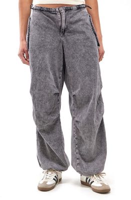 BDG Urban Outfitters Baggy Acid Wash Denim Jeans in Washed Black