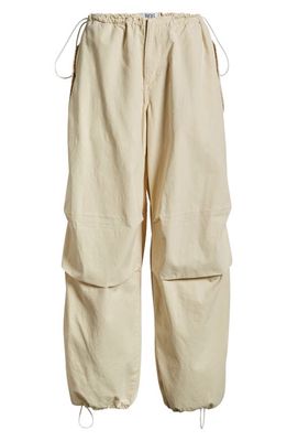 BDG Urban Outfitters Cotton Utility Joggers in Cream