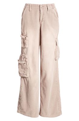 BDG Urban Outfitters Y2K Low Rise Corduroy Cargo Pants in Lilac
