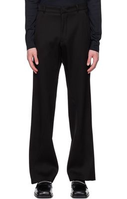 Bianca Saunders Black Benz Trousers