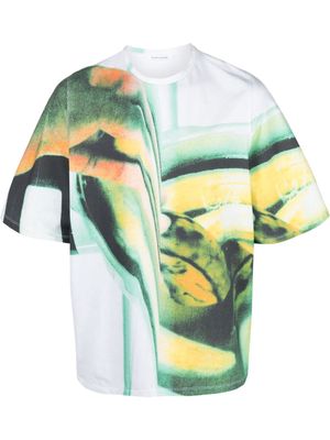 Bianca Saunders graphic-print T-shirt - White