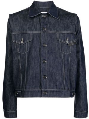 Bianca Saunders Lexxus denim jacket - Blue