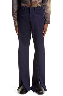 Bianca Saunders x ISKO Reverse Rigid Jeans in Deep Navy