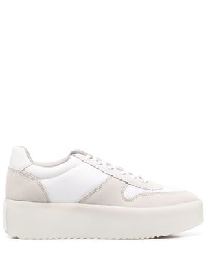 Bimba y Lola panelled platform sneakers - White Bimba y Lola panelled platform sneakers - White