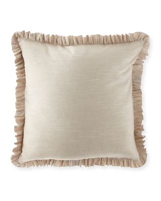 Blissful Solid Linen European Sham